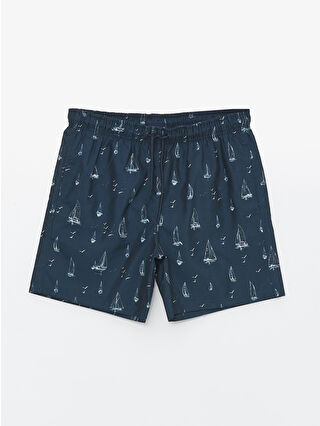 Navy Printed