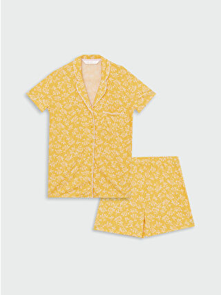 Yellow Printed
