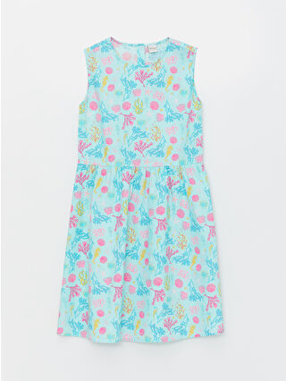Light Turquoise Printed