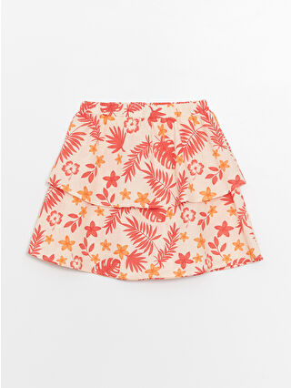 Uçuk Mercan Baskılı