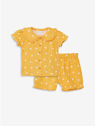 Yellow Printed