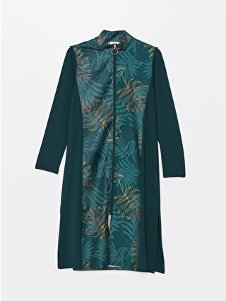 Koyu Yeşil Baskılı