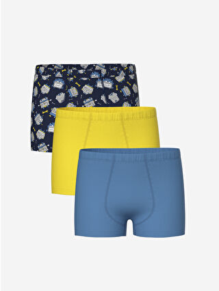 Navy Printed