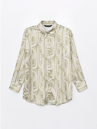 Khaki Printed