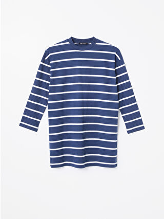 لون خوخي مخطط