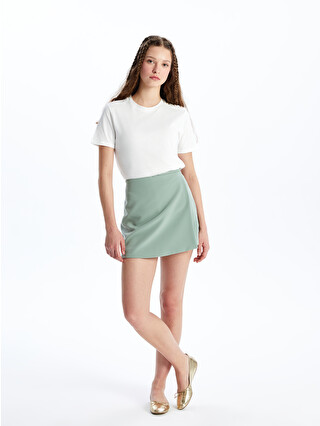 LCW Vision Regular Fit Women's Skort - S4ES13Z8-Y1Q | LC Waikiki