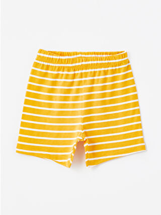 Açık Sarı Baskılı