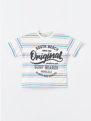 Açık Gri Baskılı