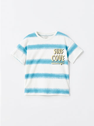 Açık Gri Baskılı