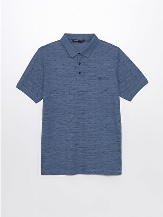 Navy Jacquard