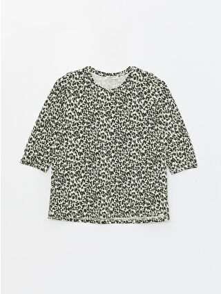 لون بيج مطبوع