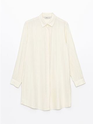 لون مرجاني باهت مخطط