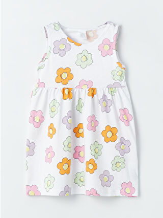 لون أبيض مطبوع