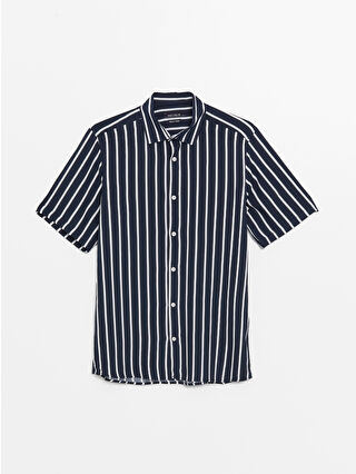Navy Striped
