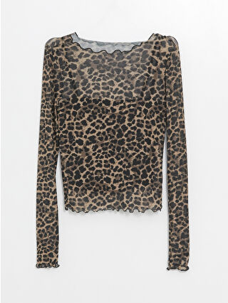 Brown Printed