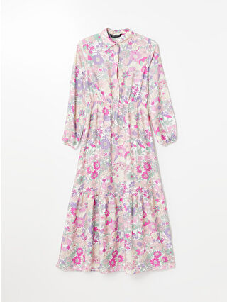 لون وردي فاتر مطبوع