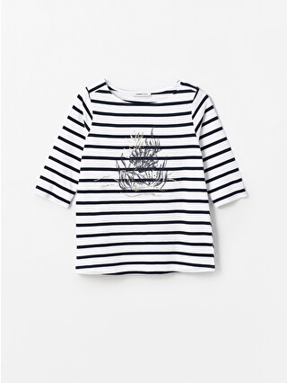 Navy Striped