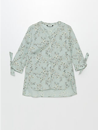 Light Green Printed