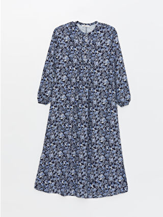 Bright Navy Printed