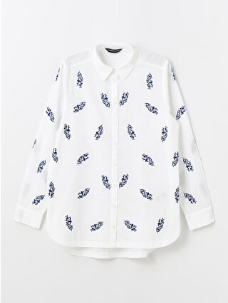 Navy Printed