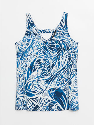 Navy Printed