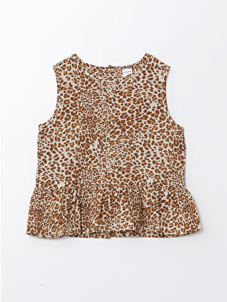 Brown Printed