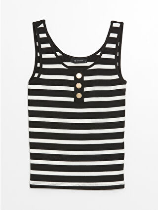 لون فانيلا مخطط