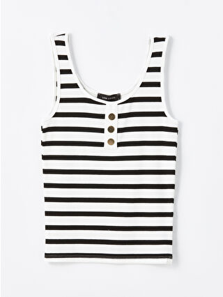 لون مرجاني باهت مخطط