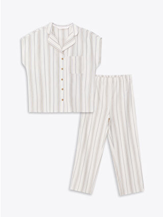 Ecru Striped