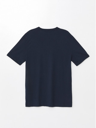 SOUTHBLUE Crew Neck Short Sleeve Printed Combed Cotton Men's T
