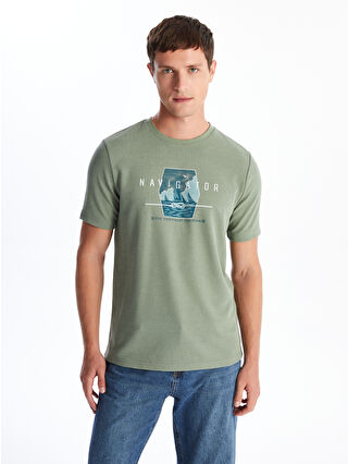 安価 ワタナベ SOUTHBLUE Crew Neck Short Sleeve Printed Men's Structured T ホビーラジコン