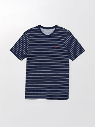 لون خوخي مخطط