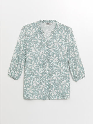 Nane Yeşili Baskılı