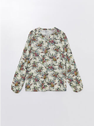 لون كريمي مطبوع