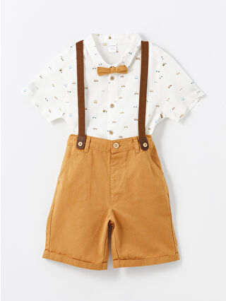 Light Beige Printed
