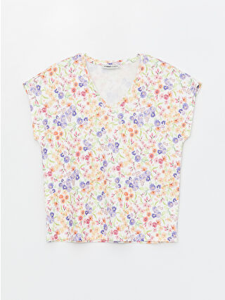 لون ليلكي داكن مطبوع