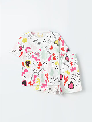 لون كريمي مطبوع