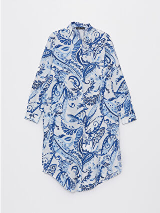 Navy Printed