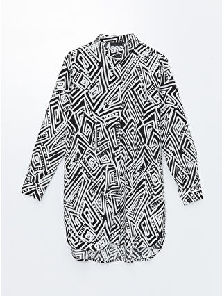 لون فانيلا مطبوع