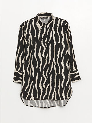 لون فانيلا مطبوع