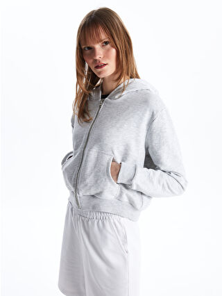 トップス eri XSIDE Hooded Oversize Women's Zipper Sweatshirt -S4HM71Z8