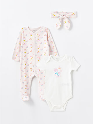 لون وردي فاتح مطبوع