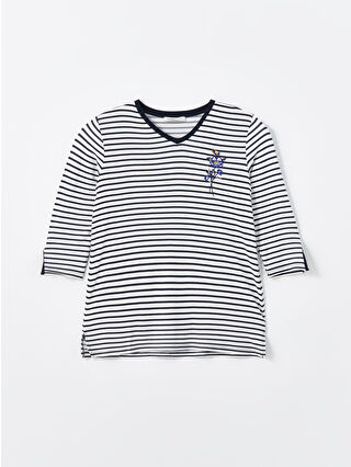 Navy Striped