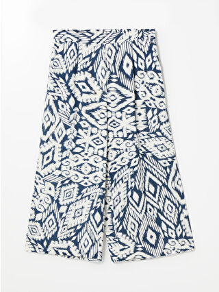Dark Blue Printed