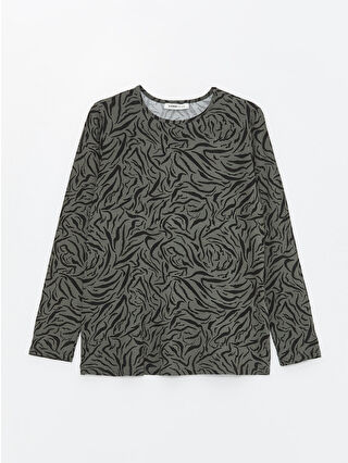 Khaki Printed