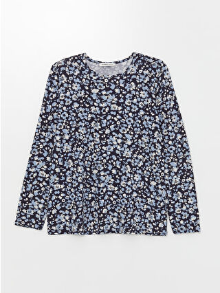 Navy Printed