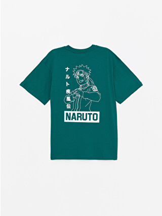 XSIDE Crew Neck Short Sleeve Naruto Printed Jersey Men's T-Shirt