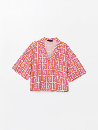 Orange Printed