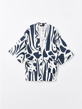 Navy Printed