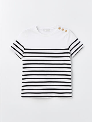 لون فانيلا مخطط